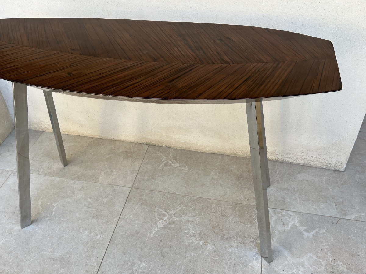 Designer Bamboo Leaf Console -photo-2