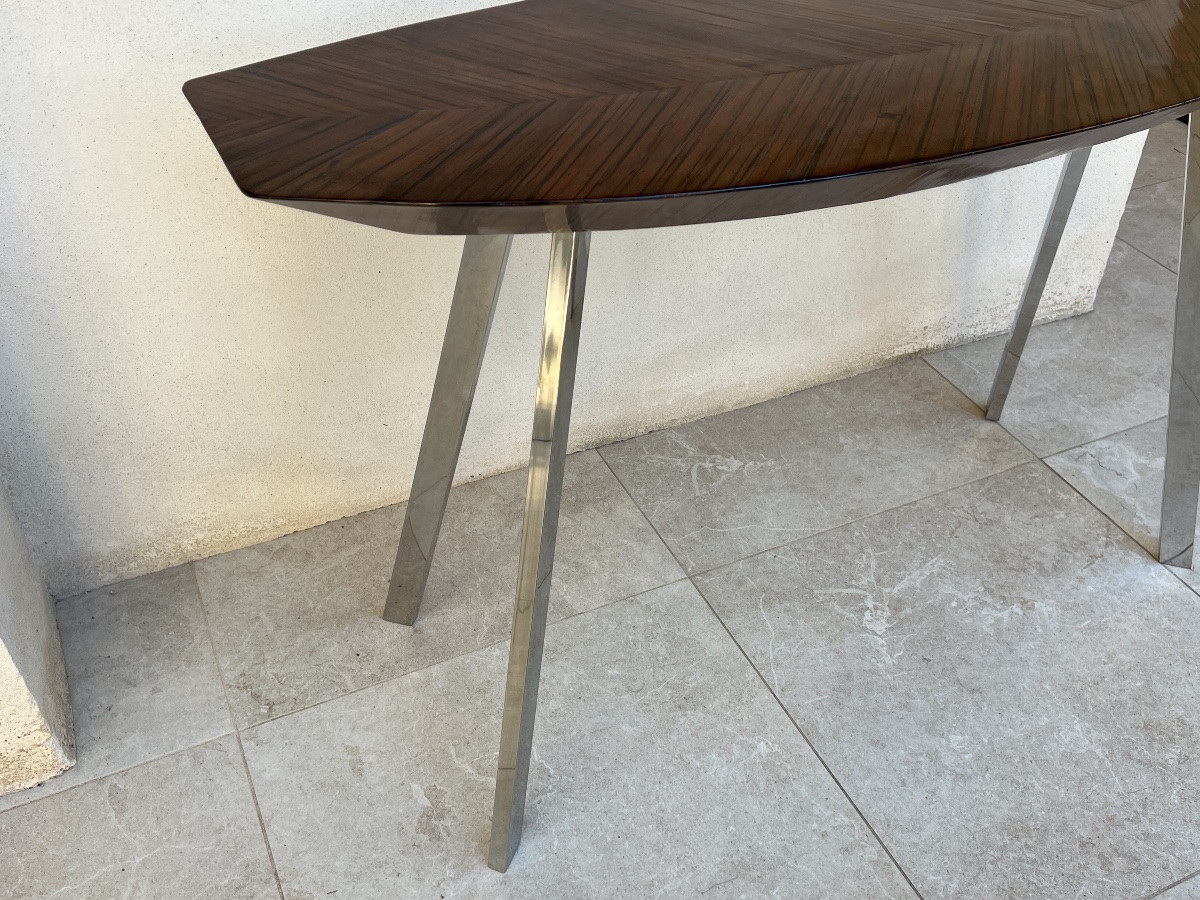 Designer Bamboo Leaf Console -photo-3