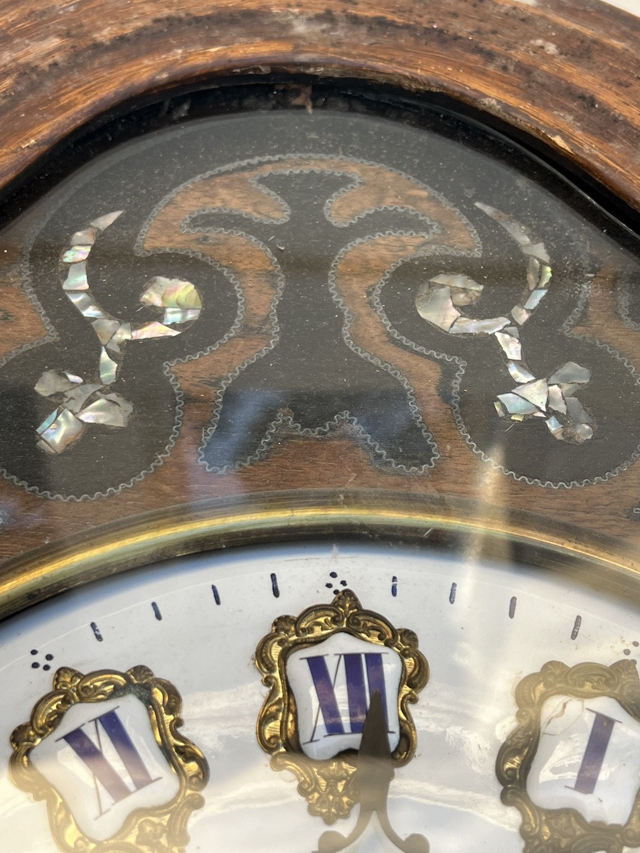 Napoleon III Bullseye Clock, Mid-19th Century -photo-4