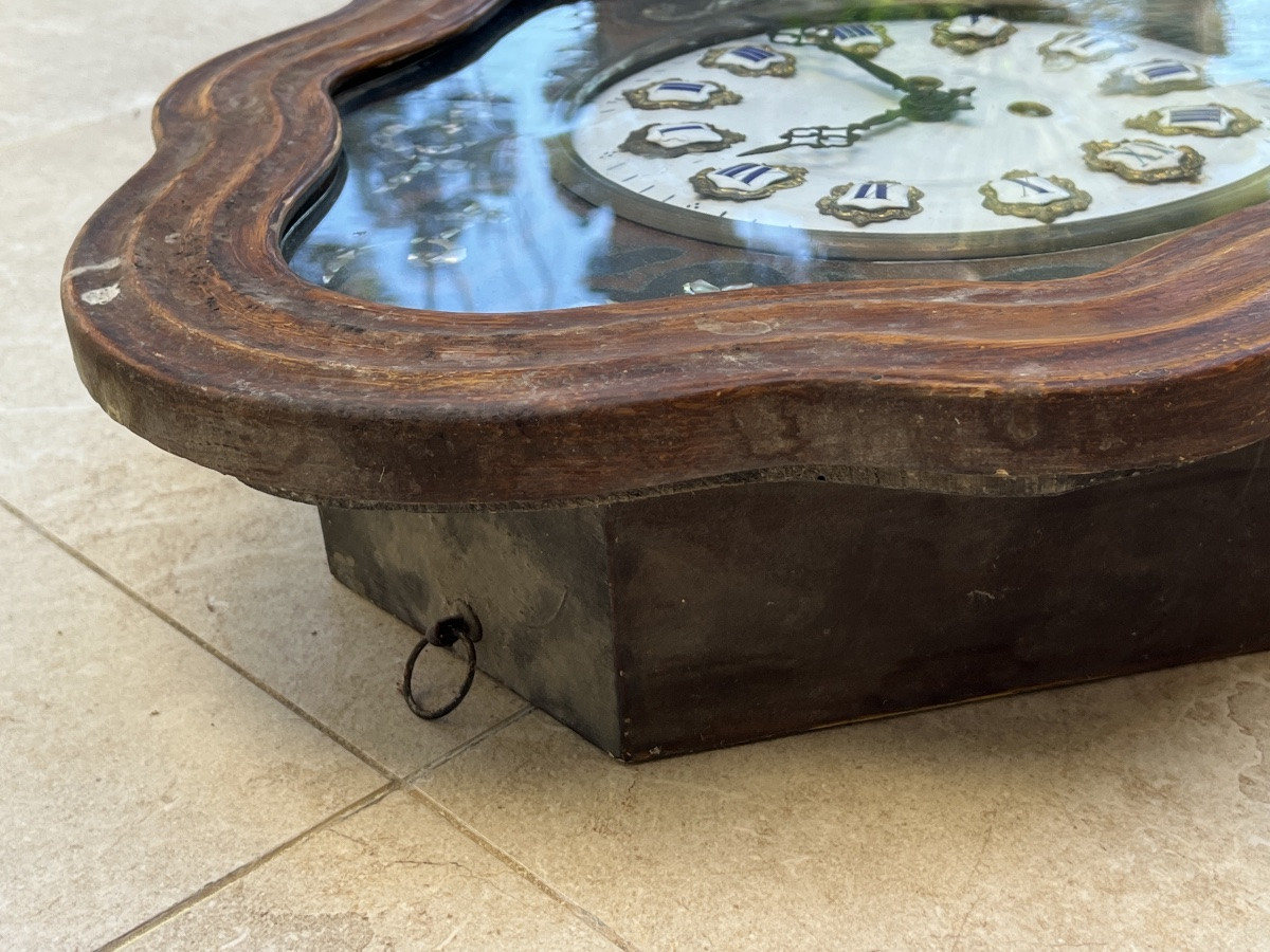 Napoleon III Bullseye Clock, Mid-19th Century -photo-5