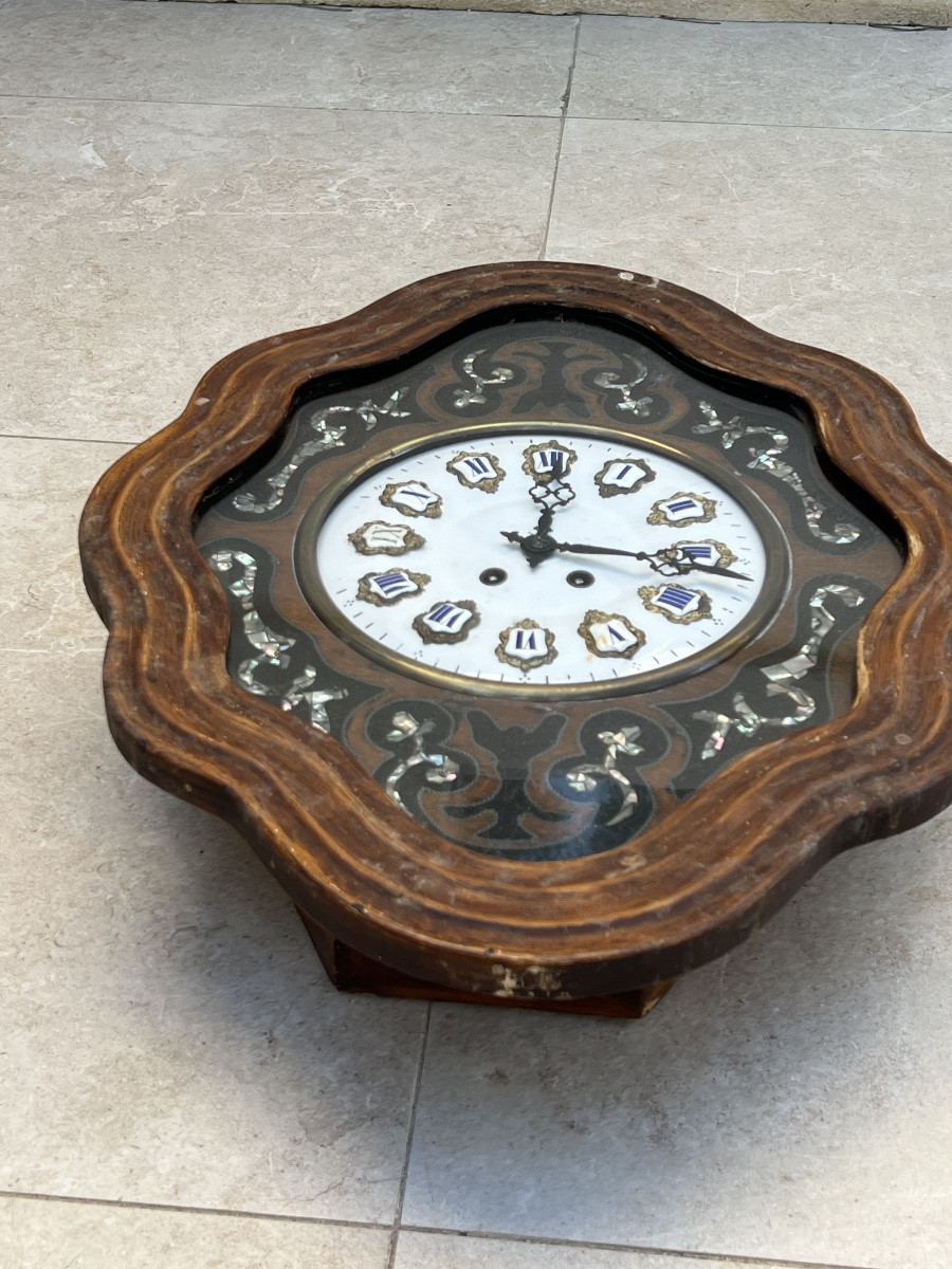 Napoleon III Bullseye Clock, Mid-19th Century -photo-8