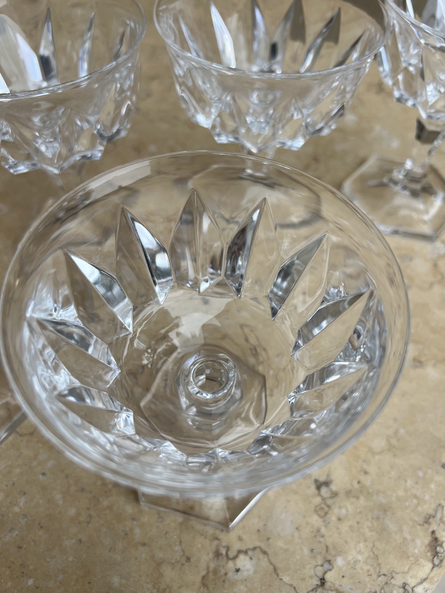 Coupe à glace cristal période 1950/1960 -photo-4