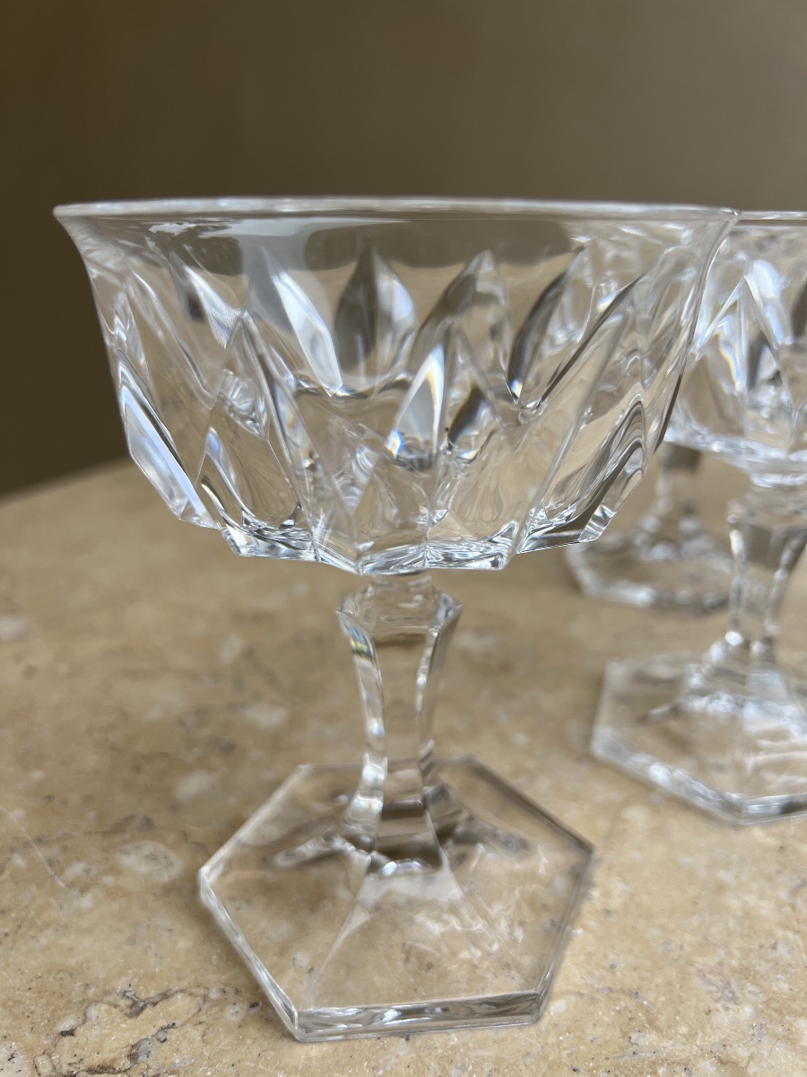 Coupe à glace cristal période 1950/1960 -photo-1