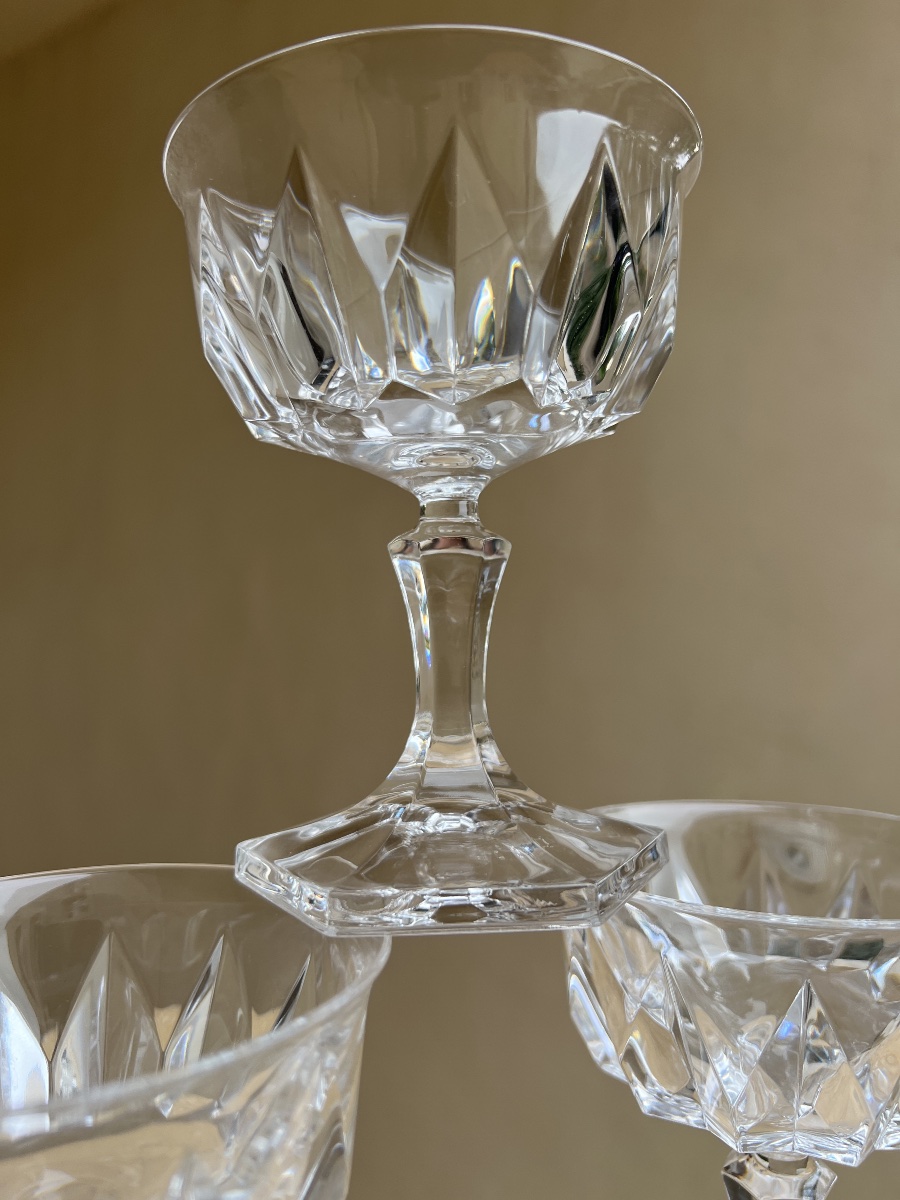 Coupe à glace cristal période 1950/1960 -photo-4