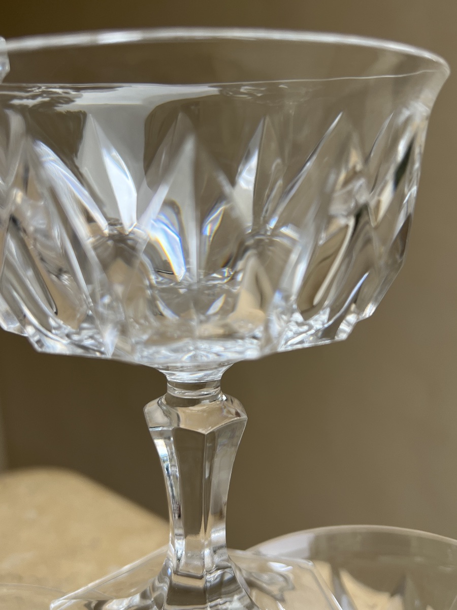 Coupe à glace cristal période 1950/1960 -photo-6