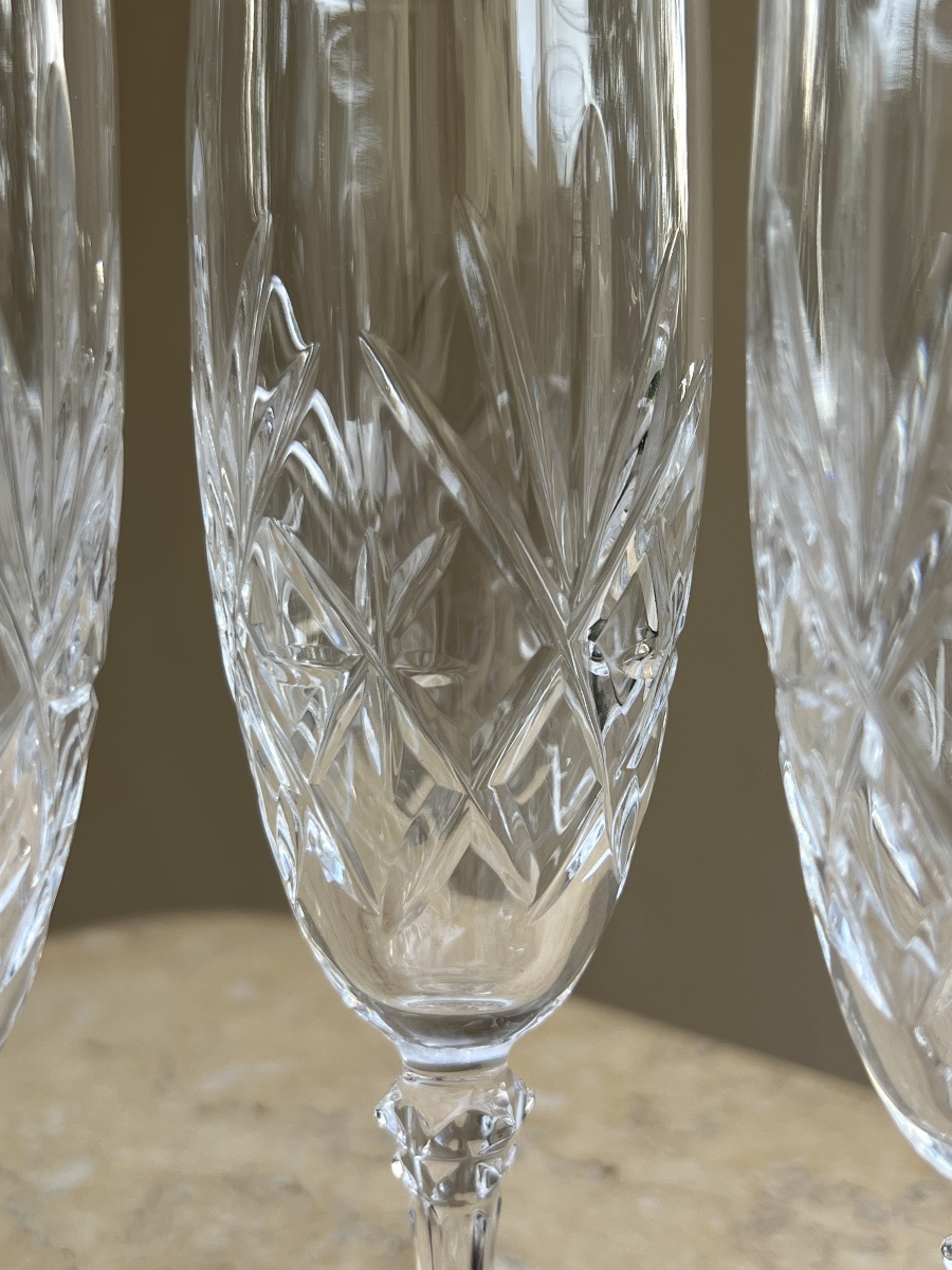 Crystal Champagne Flute, Circa 1950–1960-photo-4