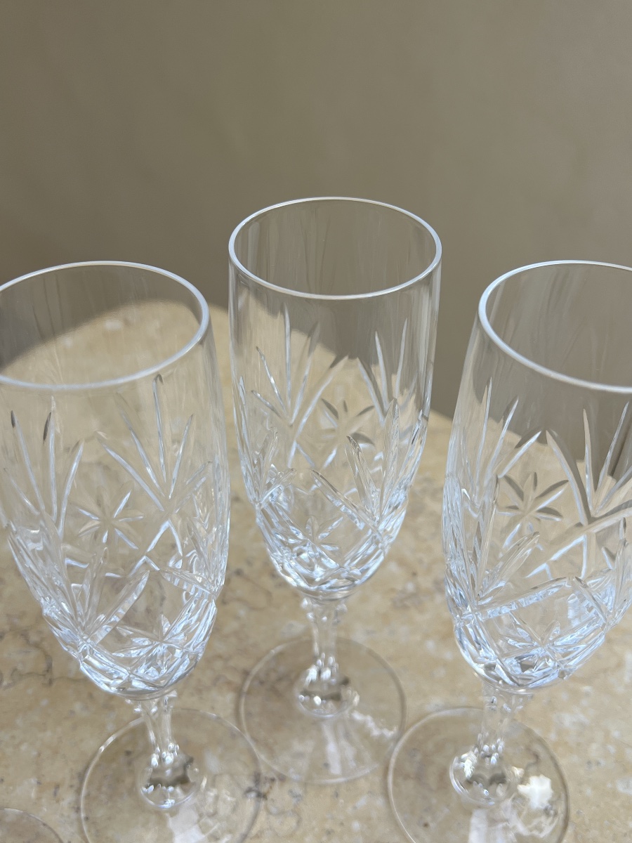 Crystal Champagne Flute, Circa 1950–1960-photo-5