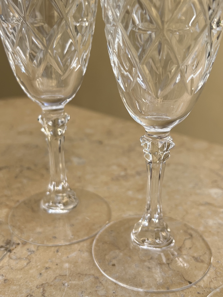 Crystal Champagne Flute, Circa 1950–1960-photo-6