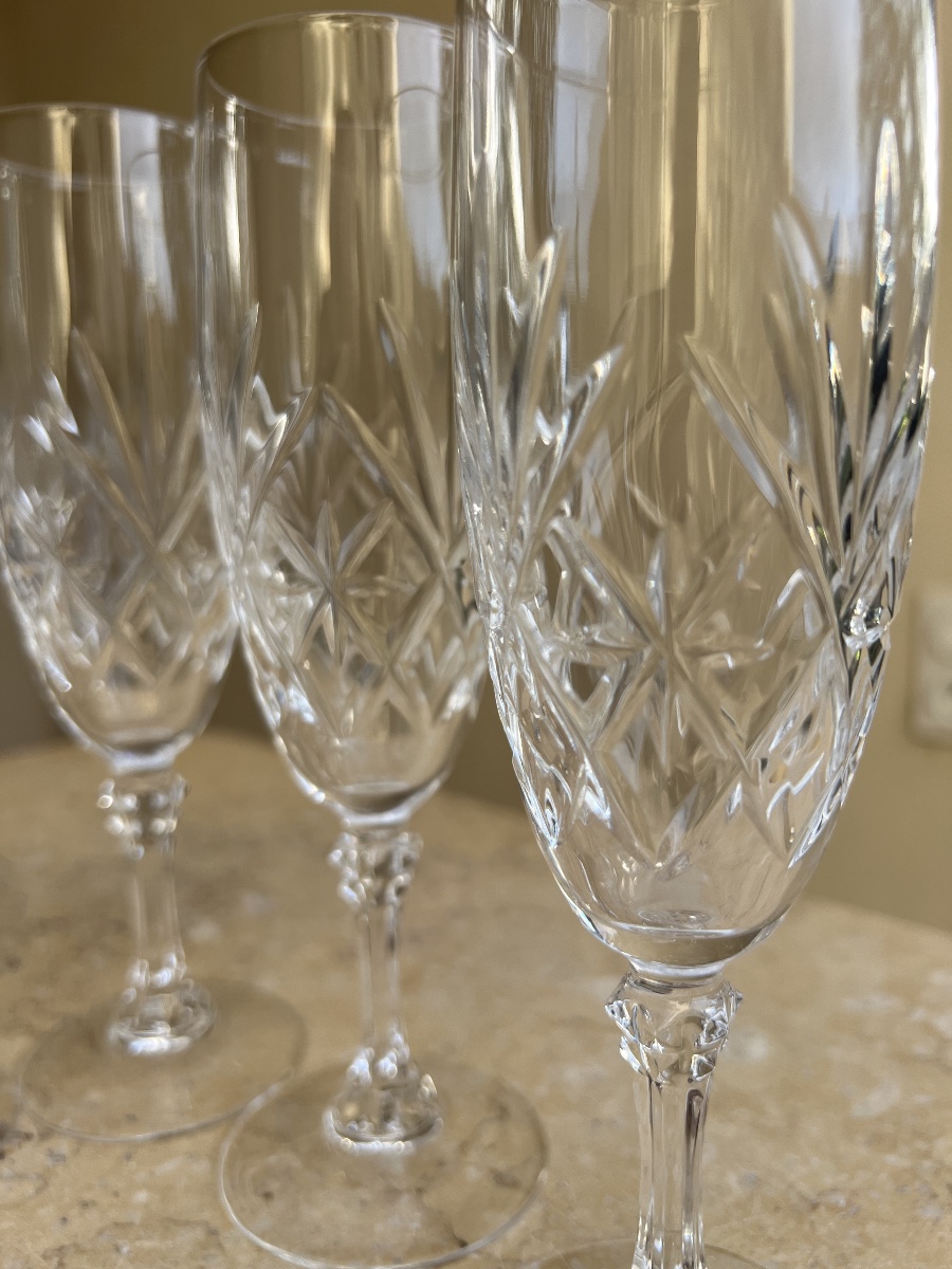 Crystal Champagne Flute, Circa 1950–1960-photo-7