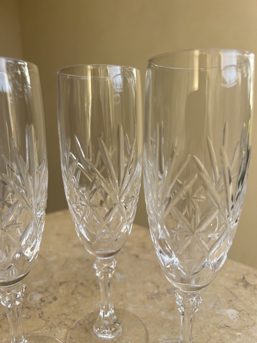 Crystal Champagne Flute, Circa 1950–1960-photo-8