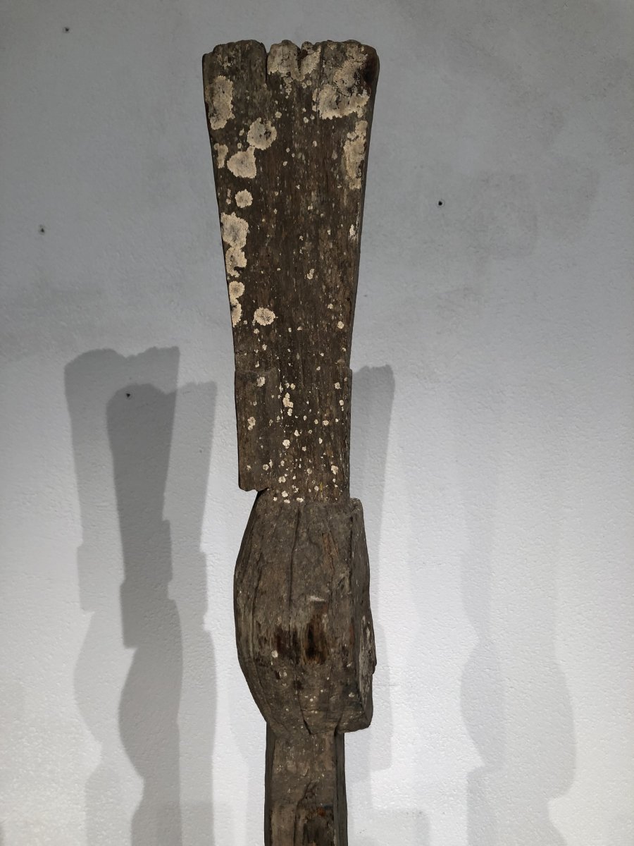 Ethnic Kachin Totem Burma 19 Th Century In Honor Of Warrior Ancestors.-photo-2