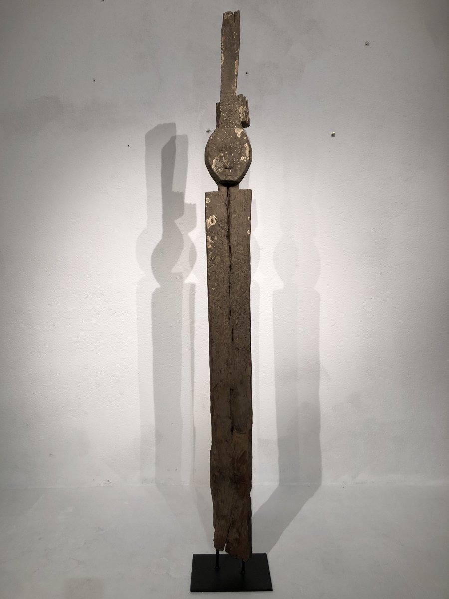 Ethnic Kachin Totem Burma 19 Th Century In Honor Of Warrior Ancestors.