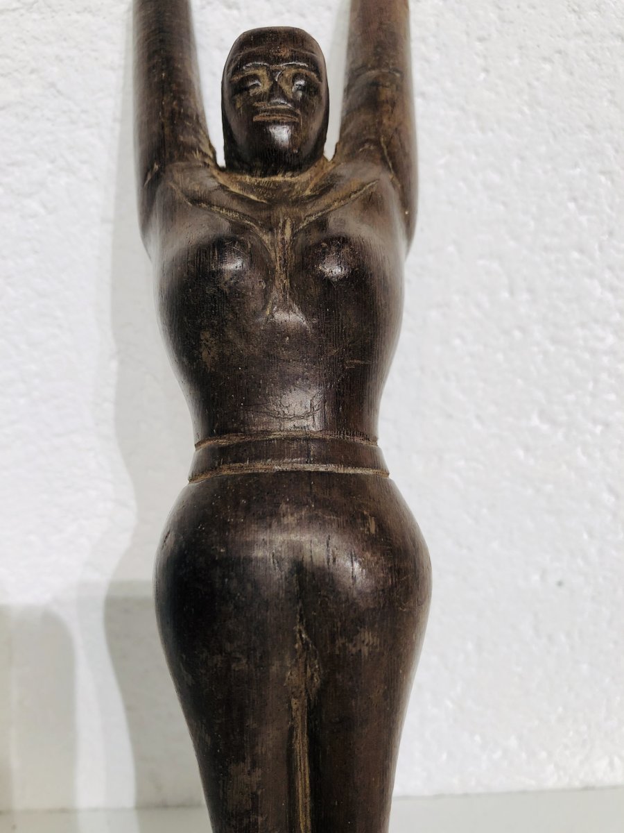 Fronde Bois De Fer Ethnie Kachin  Birmanie Style Botero -photo-2