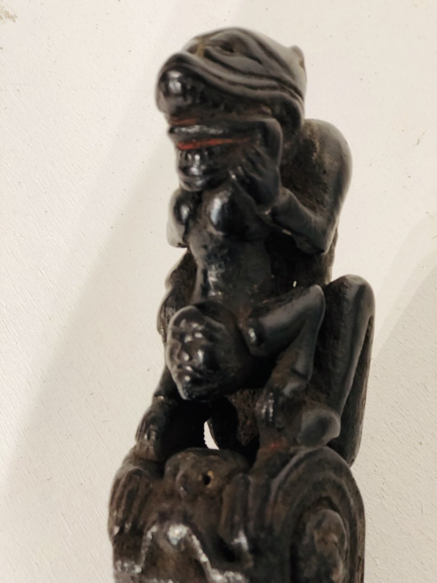 Machete Tiger Devouring A Man, Nung Rawang  Tribe, Kachin Province, Burma-photo-6