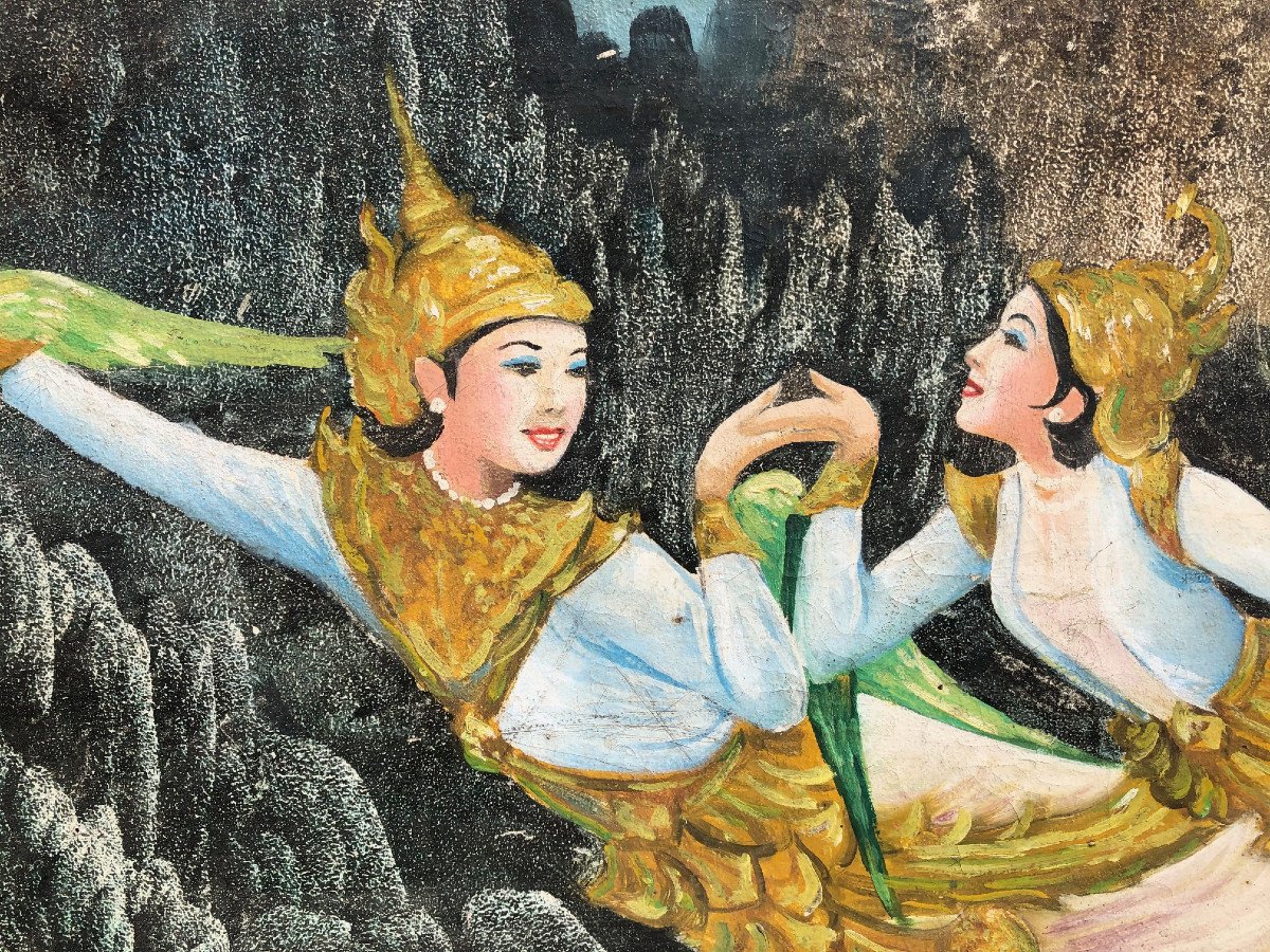 Burma Traditional Painting