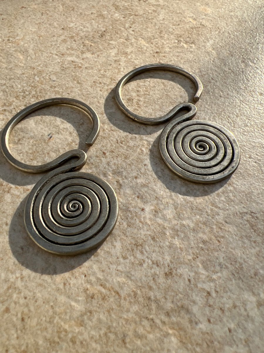 Silver Earring, Lahu Nyi Tribe, Shan State, Burma.-photo-6