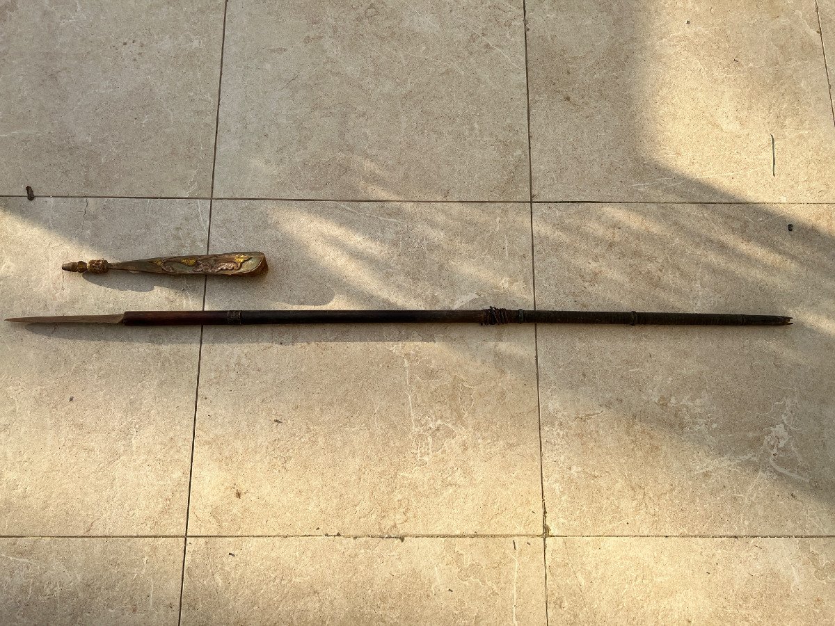 Ceremonial Spear, Sumatra Island, Late 19th Century, Indonesia.-photo-4