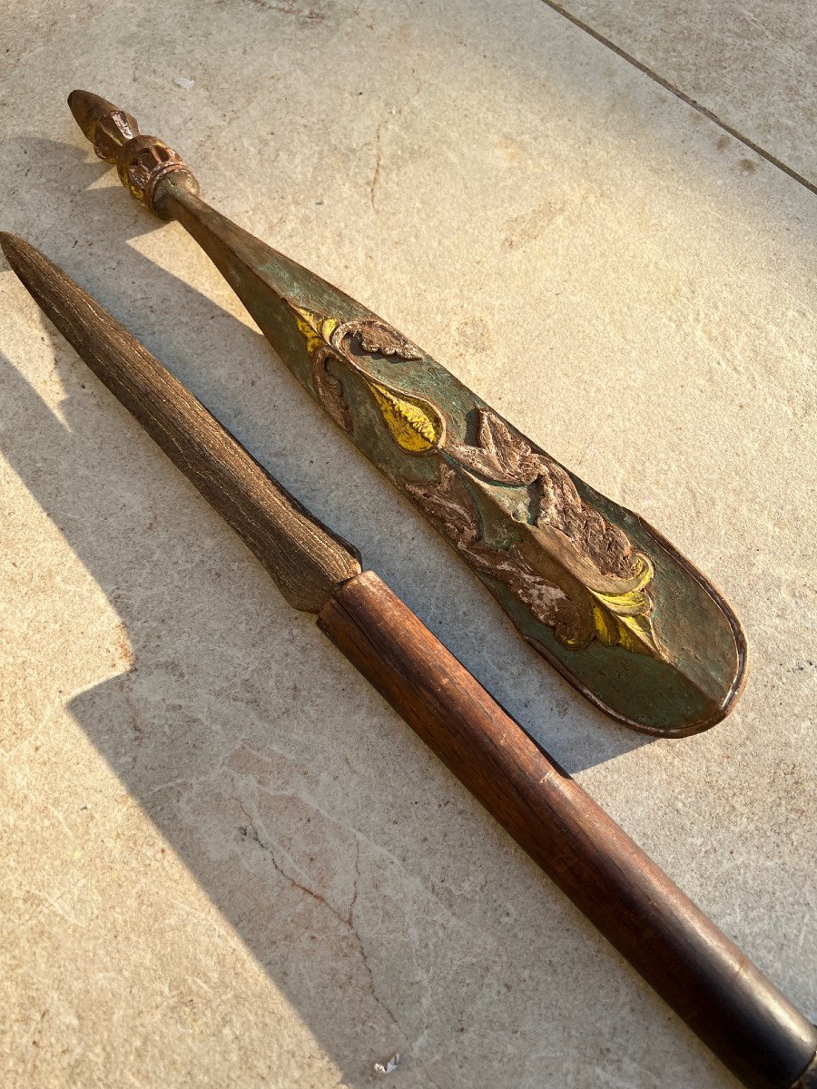 Ceremonial Spear, Sumatra Island, Late 19th Century, Indonesia.-photo-4