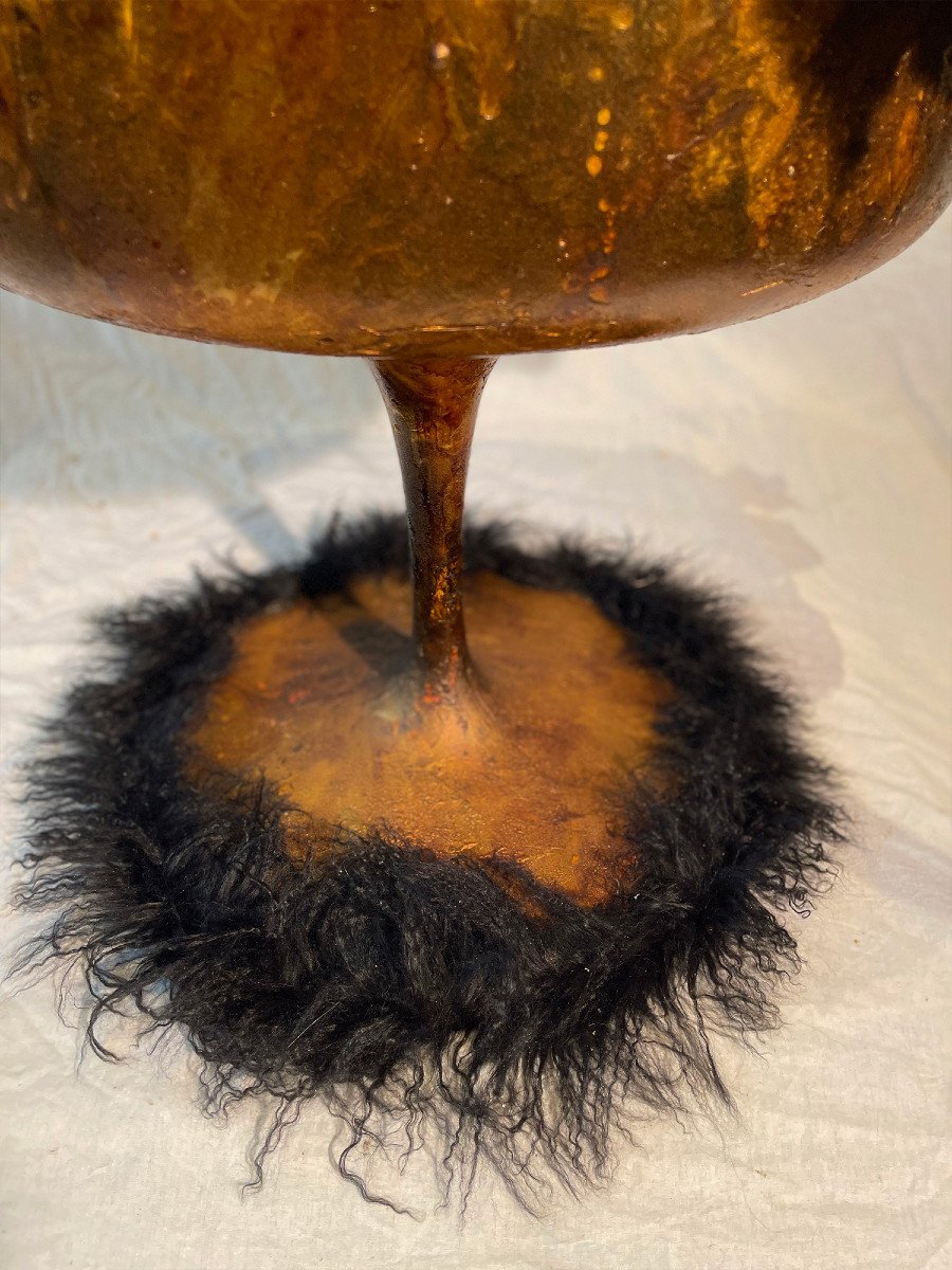 Fauteuil Ethnique Cronoll , Design Michel Haillard.-photo-3