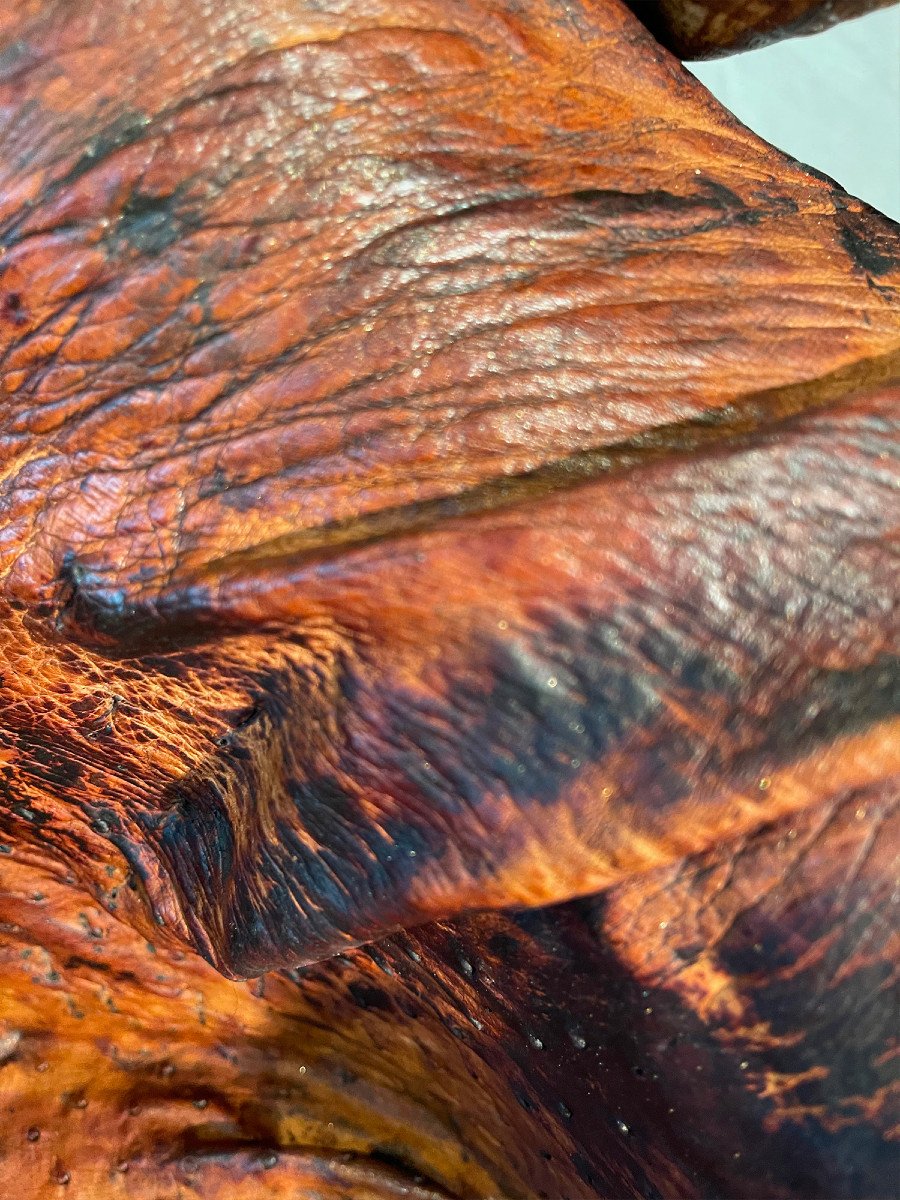 Fauteuil Ethnique Cronoll , Design Michel Haillard.-photo-5