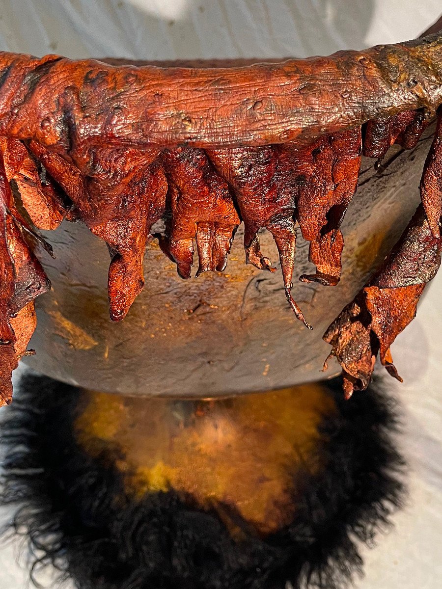 Fauteuil Ethnique Cronoll , Design Michel Haillard.-photo-6