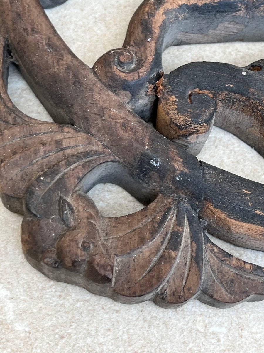 Boiserie De Temple Chine , Province Mandchou , Qing  Dynastie,   19 é Siècle-photo-2