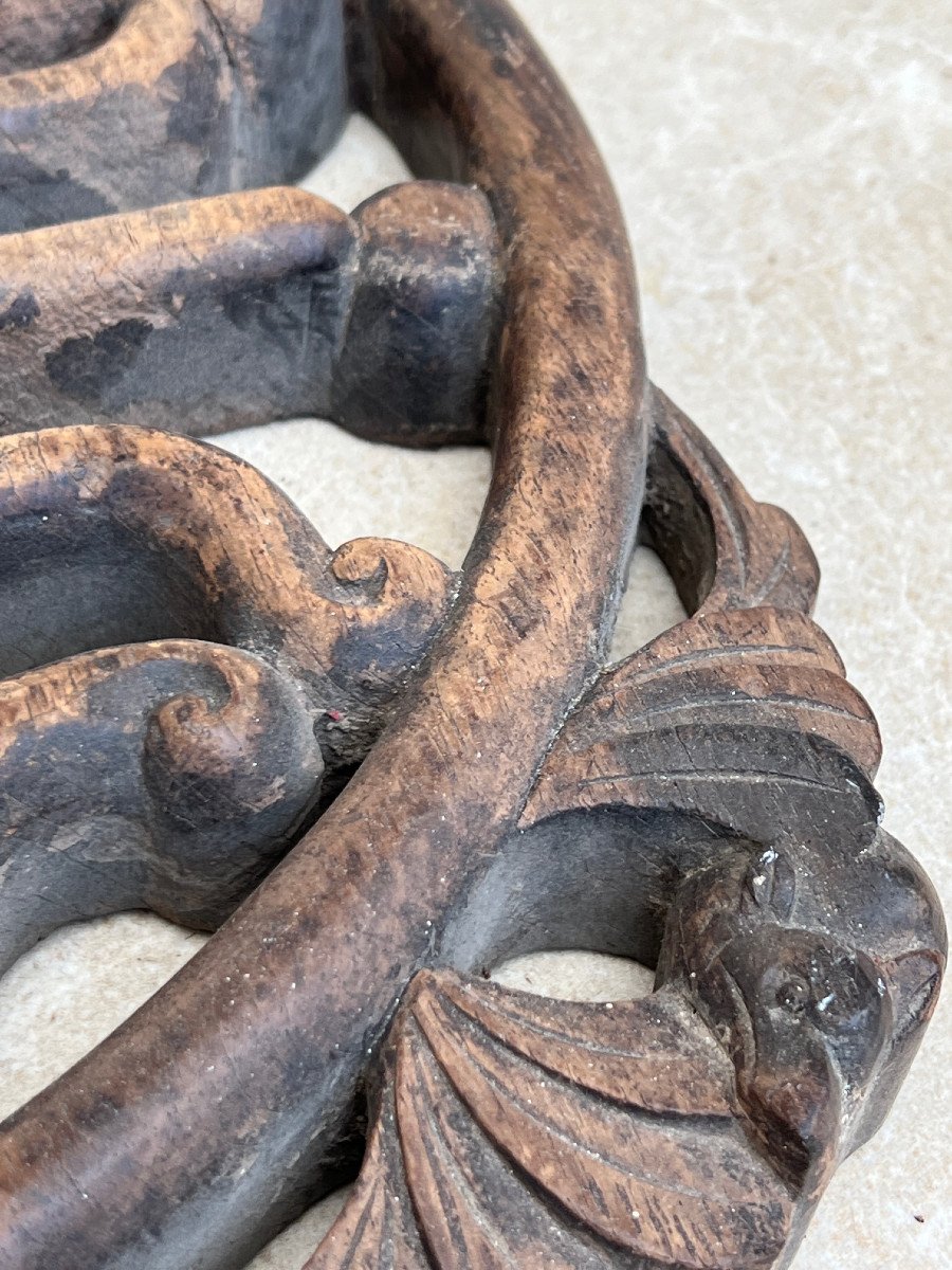 Boiserie De Temple Chine , Province Mandchou , Qing  Dynastie,   19 é Siècle-photo-5