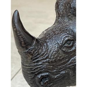 Bronze Rhinoceros