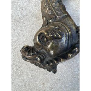 Dolphin Model Door Knocker, Mandalay Bronze Factory.