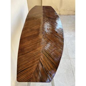 Console  feuille de bambou design 