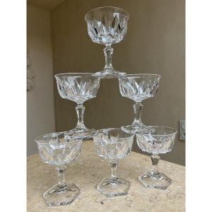Coupe à glace cristal période 1950/1960