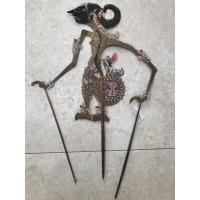 Bali Shadow Theater, Cutout Leather Puppet, Bali Indonesia