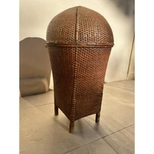 Large Basket To Pick Up Medicinal Herbs, Lahu Ethnic Group, Burma.