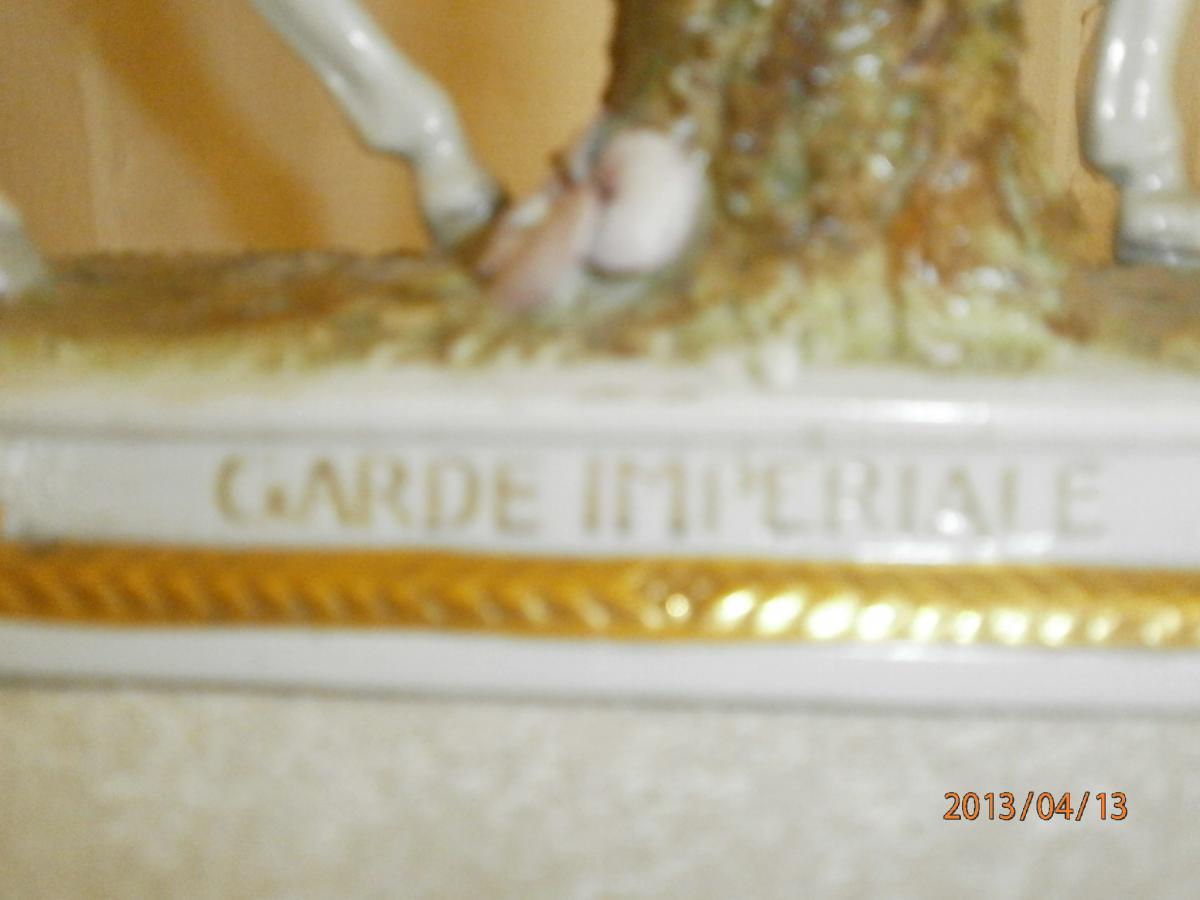 Cavalier De La Garde Imperial Porcelain-photo-1