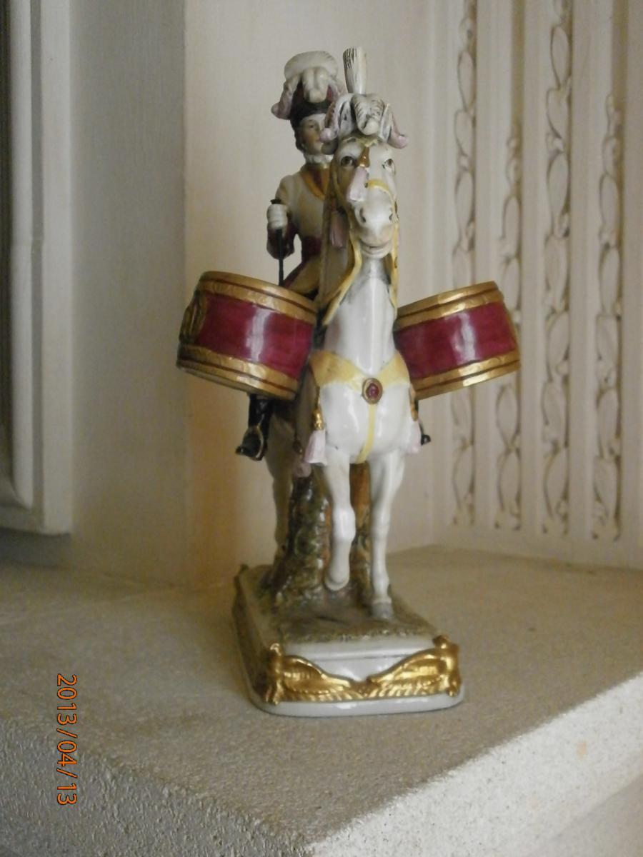 Cavalier De La Garde Imperial Porcelain-photo-2