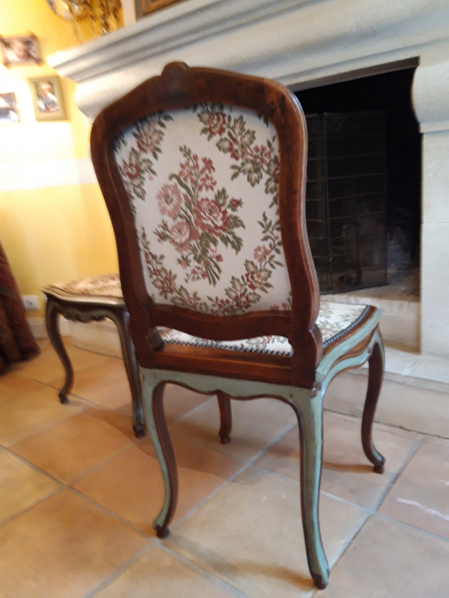 Series Of Eight Louis XV Style Chairs-photo-6