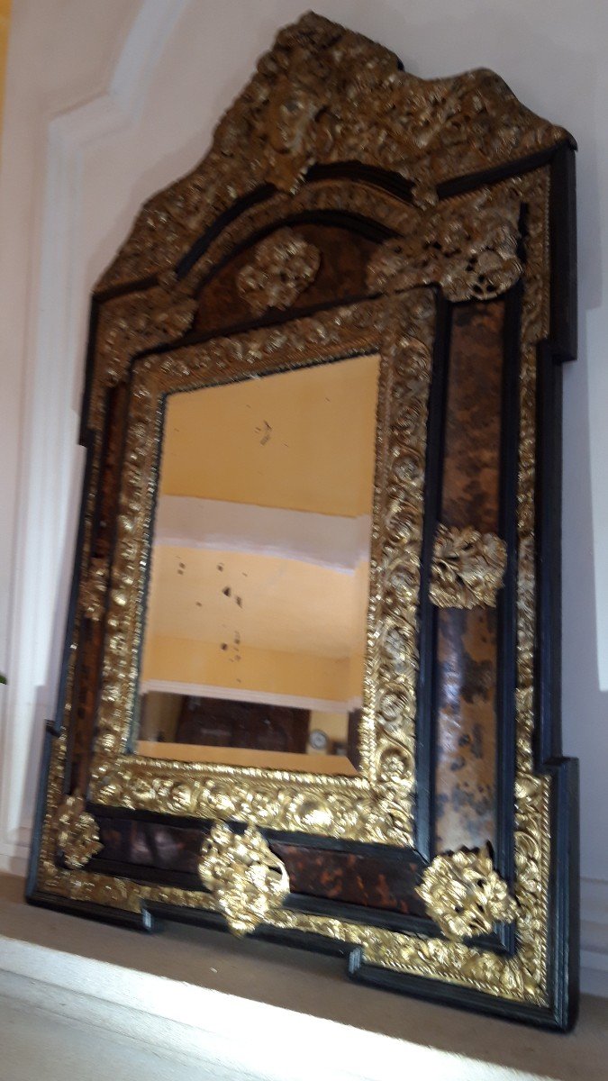 Miroir Napoléon III  De Style Louis XIV-photo-4