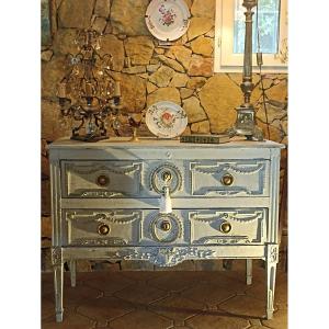 Louis XVI Painted Commode 18th