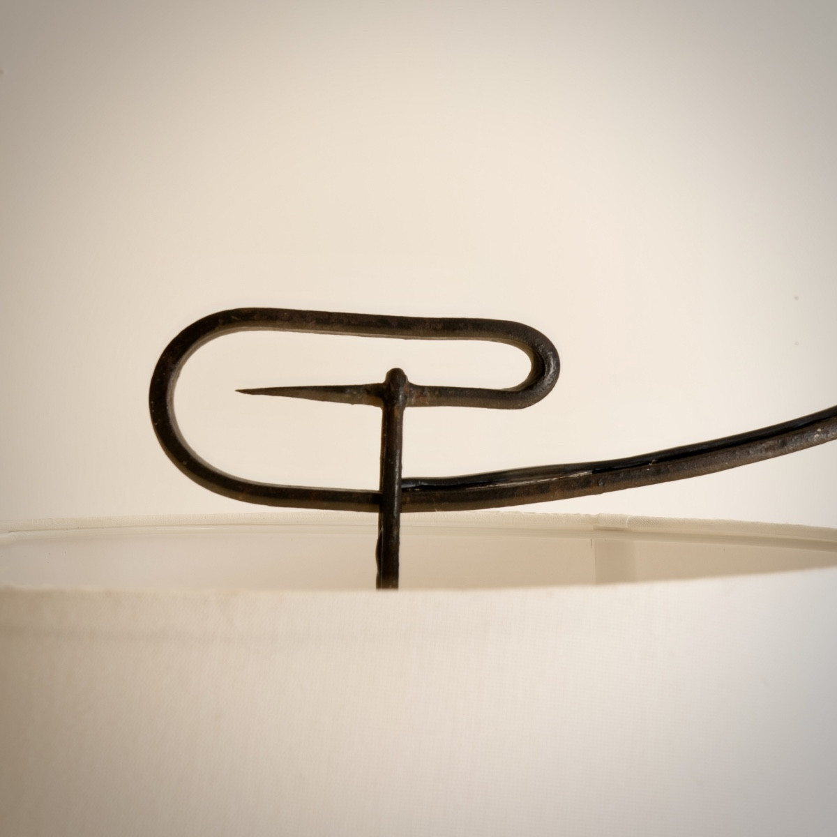 René Drouet, Pair Of Adjustable Floor Lamps, 1940-photo-1