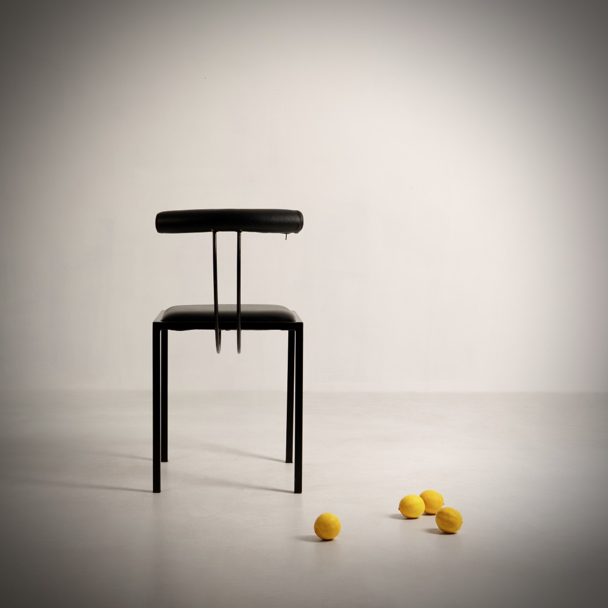 ANNICK & SAMUEL CORIAT, SET DE 8 CHAISES, ARTELANO ED, FRANCE, C. 1987-photo-2
