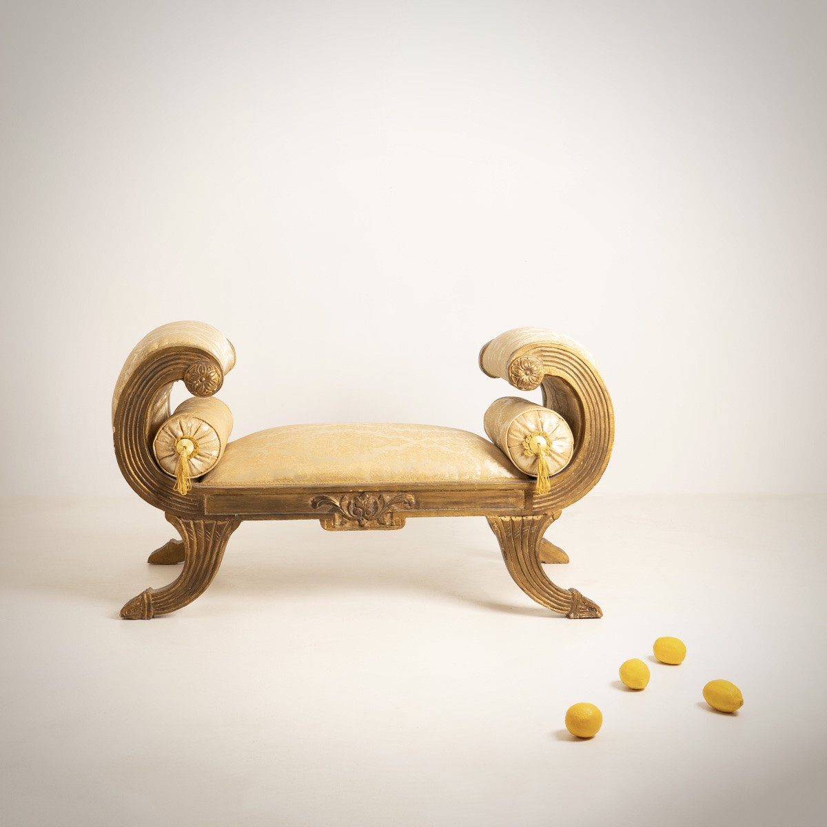 BAROQUE BANC ROMAIN, FRANCE, FIN XVIIIE SIÈCLE-photo-3