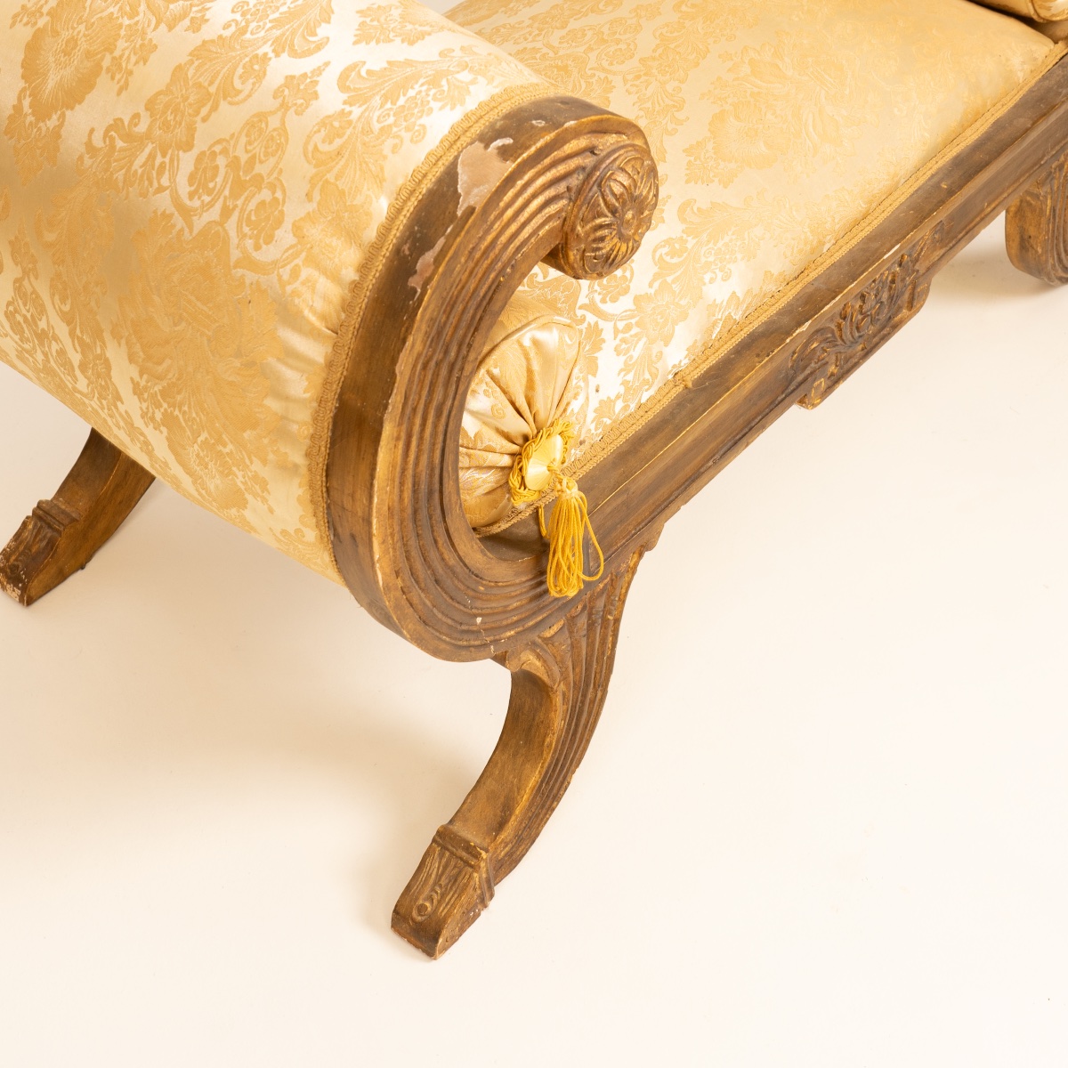 BAROQUE BANC ROMAIN, FRANCE, FIN XVIIIE SIÈCLE-photo-1
