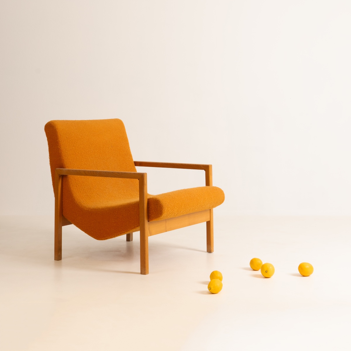 Rene Jean Caillette, Exposition Bruxelles 58 Armchair, Manufacturer Steiner, France, Circa 1957-photo-2