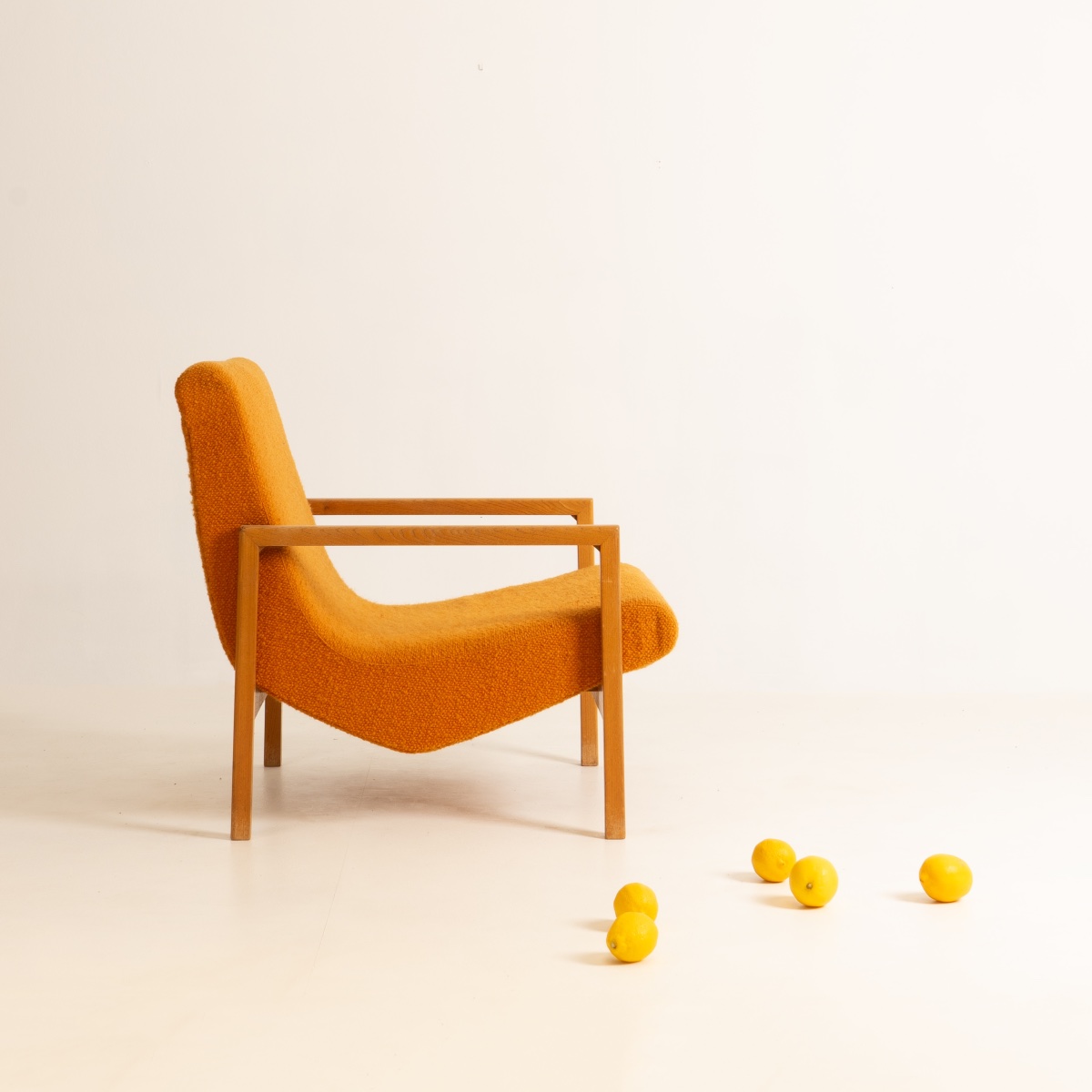 Rene Jean Caillette, Exposition Bruxelles 58 Armchair, Manufacturer Steiner, France, Circa 1957-photo-4