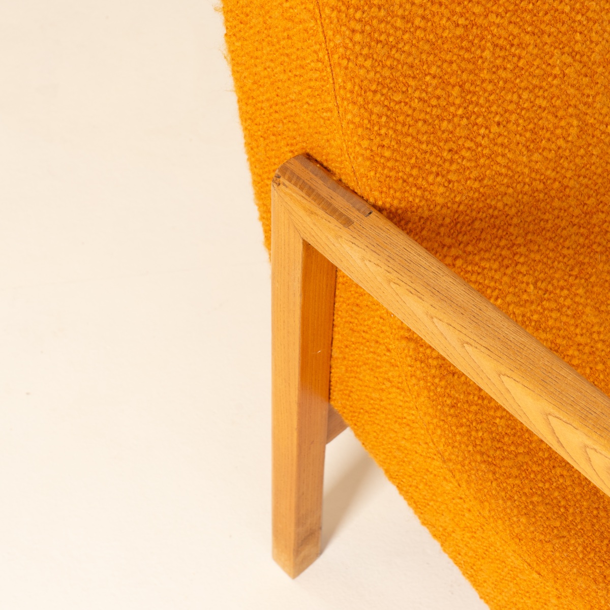 Rene Jean Caillette, Exposition Bruxelles 58 Armchair, Manufacturer Steiner, France, Circa 1957-photo-4