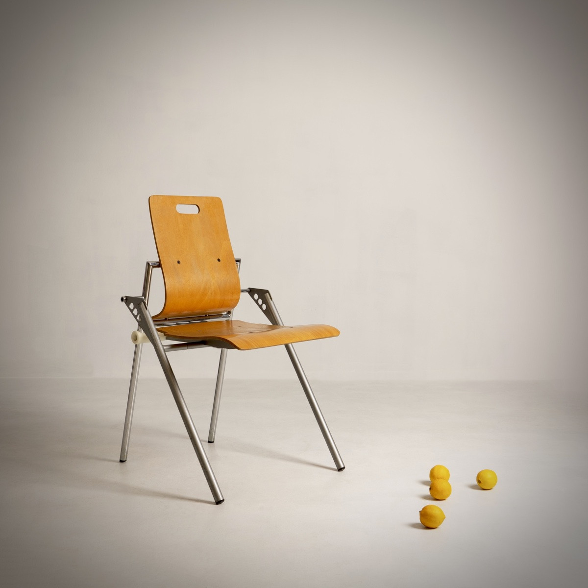 Xavier Mategot, 6 Xm7 Folding Chairs, Farjon Ed., C.1985-photo-2