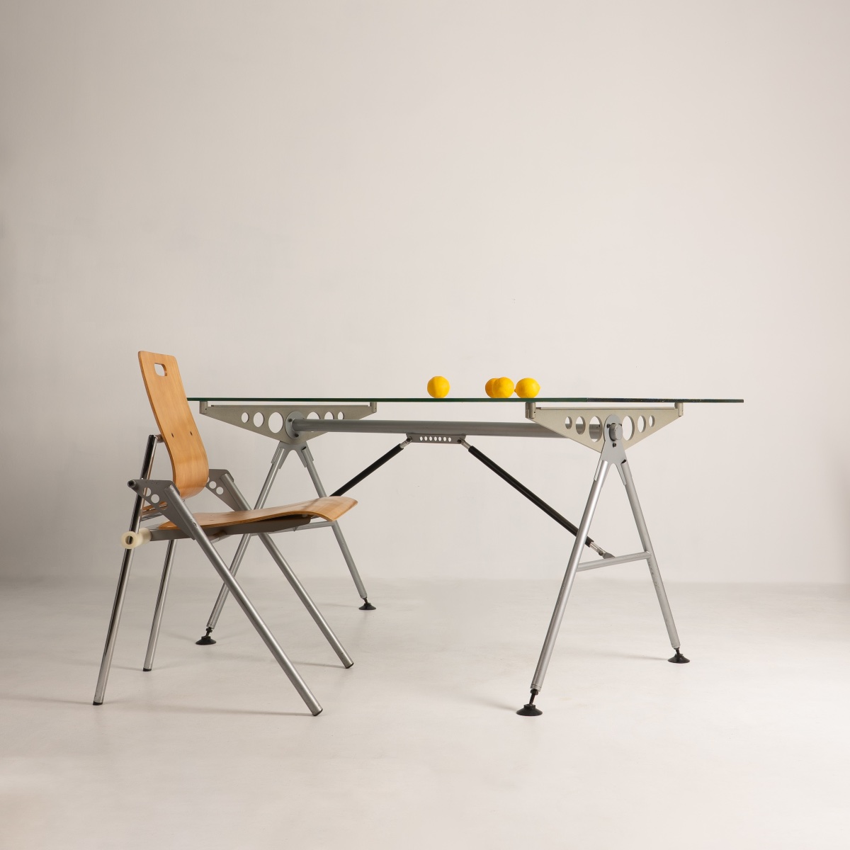 Xavier Mategot, 6 Xm7 Folding Chairs, Farjon Ed., C.1985-photo-6