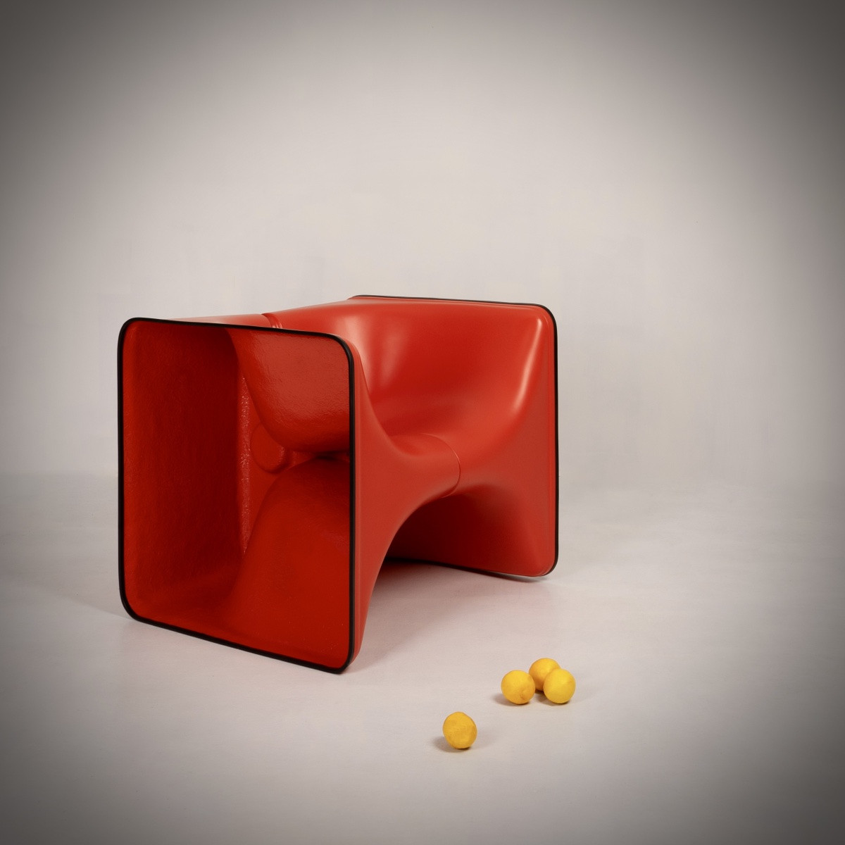 Ch. Germanaz, Half & Half Armchairs, Airborne, Circa 1968-photo-1