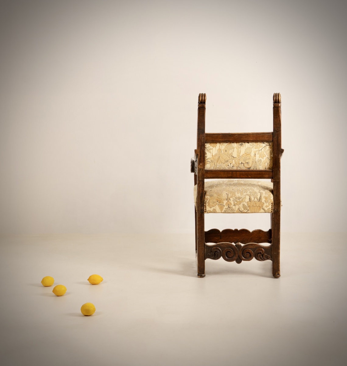 TRAVAIL FRANÇAIS, FAUTEUIL HAUTE ÉPOQUE, FRANCE, XVIIIE SIÈCLE-photo-2