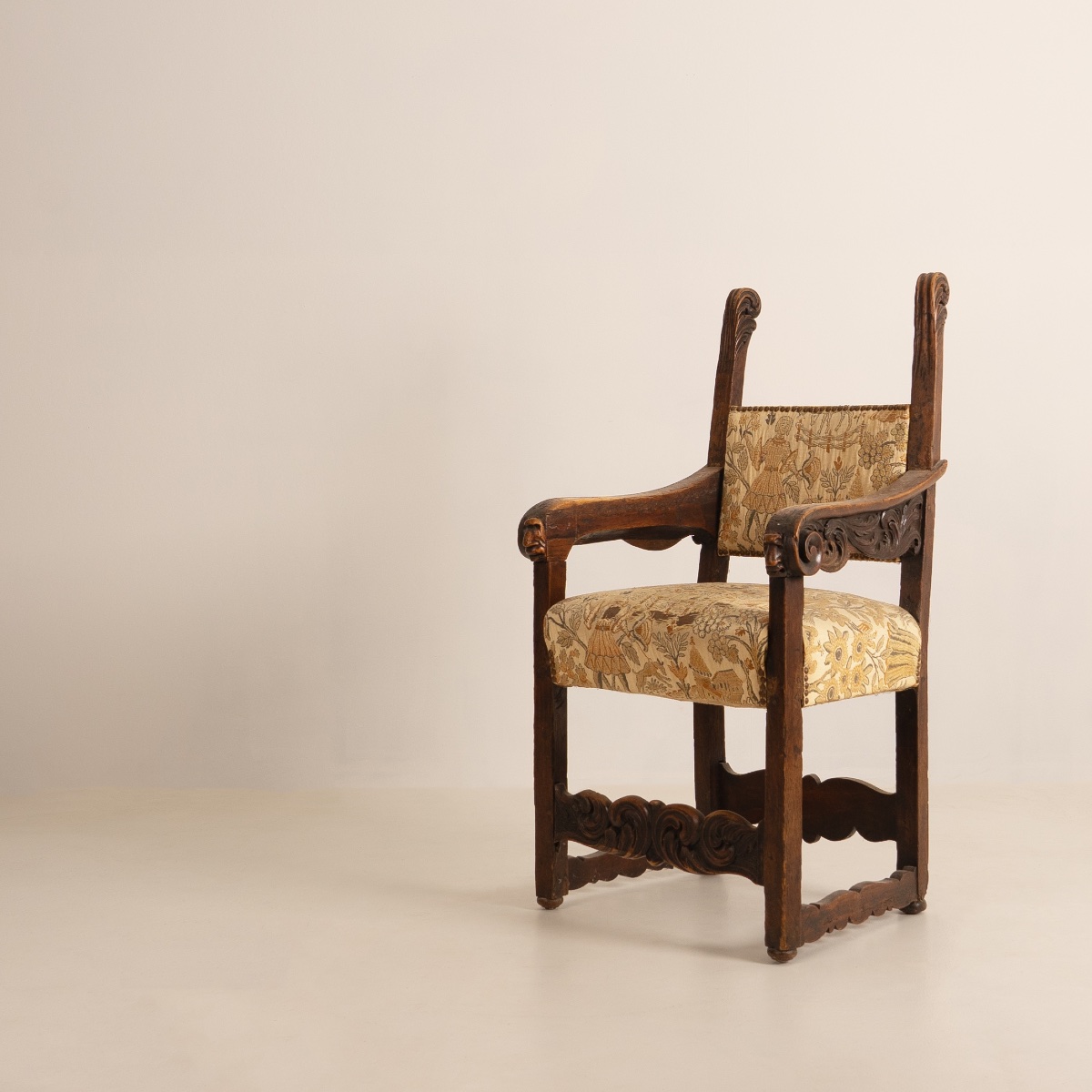 TRAVAIL FRANÇAIS, FAUTEUIL HAUTE ÉPOQUE, FRANCE, XVIIIE SIÈCLE